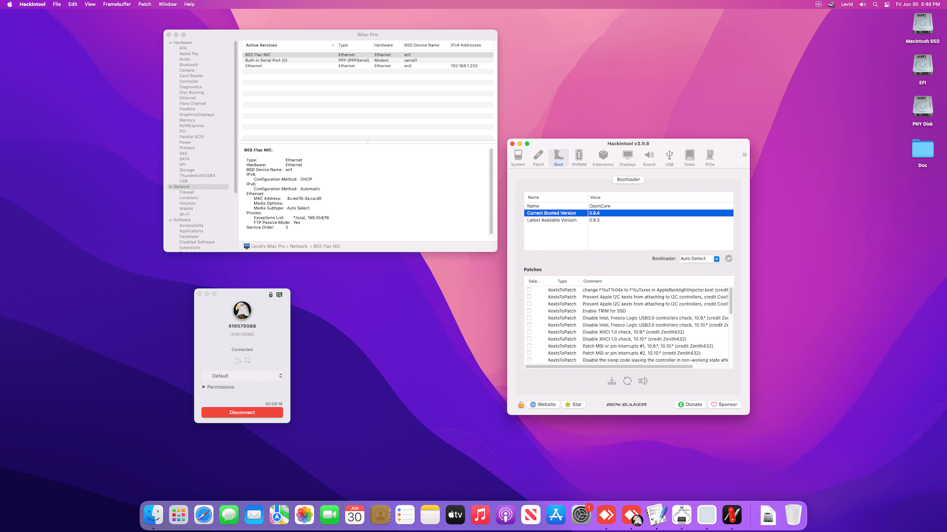 Dell Precision 5820 2nd [Intel Xeon W 2104 + PowerColor R9 290]   OpenCore 1